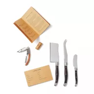   Set 3 cutite branzeturi, Vinga, 42FEB232034, 26.8x13.6x2.5 cm, Otel, Argintiu