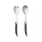 Set 2 tacamuri, Vinga, 42FEB232057, 25.7x5x0.5 cm, Otel, Argintiu