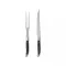 Set cutit si furca, Vinga, 42FEB232036, 30.5x8.5x2.8 cm, Otel, Argintiu