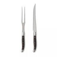   Set cutit si furca, Vinga, 42FEB232036, 30.5x8.5x2.8 cm, Otel, Argintiu