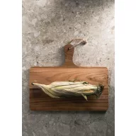   Platou de bucatarie, Vinga, 42FEB232565, 34x29x1.8 cm, Lemn, Maro