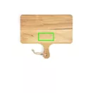 Platou de bucatarie, Vinga, 42FEB232565, 34x29x1.8 cm, Lemn, Maro