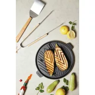 Spatula, Vinga, 42FEB230386, 38x2.5x8 cm, Otel, Lemn, Maro