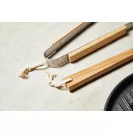 Spatula, Vinga, 42FEB230386, 38x2.5x8 cm, Otel, Lemn, Maro