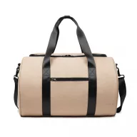   Geanta sport, 2401E16475, Vinga, 45x30x30 cm, Poliuretan, Bej greige