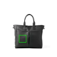   Geanta laptop, Vinga, 42FEB230058, 15 inch, 40x17.5x37.5 cm, Poliuretan, Negru