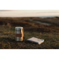   Termos pentru mancare, Vinga, 42FEB232531, 1000 ml, 8.8x8.8x15.2 cm, Otel, Argintiu