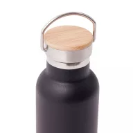   Termos, Vinga, 42FEB232534, 500 ml, 22.3xØ7.3 cm, Otel, Negru
