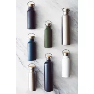   Termos, Vinga, 42FEB232534, 500 ml, 22.3xØ7.3 cm, Otel, Negru