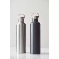   Termos, Vinga, 42FEB232532, 1000 ml, 31.5xØ8 cm, Otel, Negru