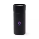 Cana termos, Vinga, 42FEB232543, 300 ml, 16xØ7 cm, Otel, Negru
