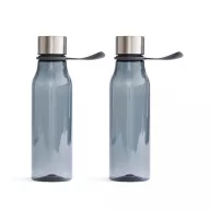   Sticla de apa bidon sport, Vinga, 42FEB231077, 600 ml, 23.5xØ6.5 cm, Tritan, Gri Anthracite