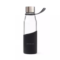   Sticla de apa bidon sport, Vinga, 42FEB231075, 550 ml, 23.5xØ6.5 cm, Sticla, Negru