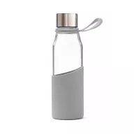   Sticla de apa bidon sport, Vinga, 42FEB231076, 550 ml, 23.5xØ6.5 cm, Sticla, Gri