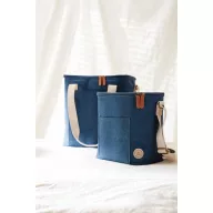   Geanta termoizolanta, Vinga, 42FEB232228, 35x26x36 cm, Poliester, Poliuretan, Albastru