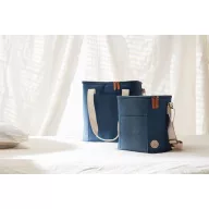   Geanta termoizolanta, Vinga, 42FEB232228, 35x26x36 cm, Poliester, Poliuretan, Albastru