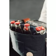   Geanta termoizolanta de bicicleta, Vinga, 42FEB232212, 21x17x12 cm, Polietilena, Peva, Negru