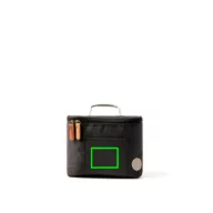   Geanta termoizolanta de bicicleta, Vinga, 42FEB232212, 21x17x12 cm, Polietilena, Peva, Negru