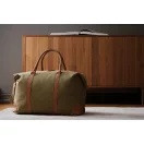 Geanta sport, Vinga, 42FEB230722, 20x40x50 cm, Bumbac, Verde
