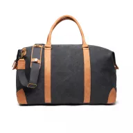 Geanta sport, Vinga, 42FEB230720, 20x40x50 cm, Bumbac, Negru