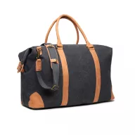 Geanta sport, Vinga, 42FEB230720, 20x40x50 cm, Bumbac, Negru