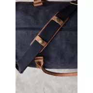   Geanta sport, Vinga, 42FEB230723, 20x40x50 cm, Bumbac, Albastru Navy