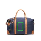Geanta sport, Vinga, 42FEB230723, 20x40x50 cm, Bumbac, Albastru Navy