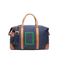   Geanta sport, Vinga, 42FEB230723, 20x40x50 cm, Bumbac, Albastru Navy