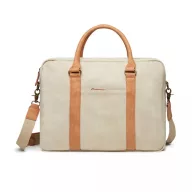   Geanta laptop, Vinga, 42FEB230073, 16 inch, 30x9x40 cm, Bumbac, Maro