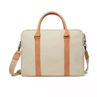   Geanta laptop, Vinga, 42FEB230073, 16 inch, 30x9x40 cm, Bumbac, Maro