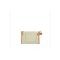   Geanta cosmetice, Vinga, 42FEB232119, 18x7x27 cm, Bumbac, Maro