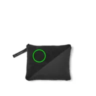   Prosop fitness absorbant, Vinga, 42FEB234993, 140 x 70 x 1 cm, Microfibra, Negru