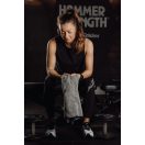 Prosop fitness absorbant, Vinga, 42FEB234998, 80 x 40 x 1 cm, Microfibra, Gri