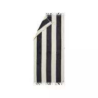   Prosop de plaja, 2401E16684, Vinga, 180x80x0.5 cm, Bumbac, Negru
