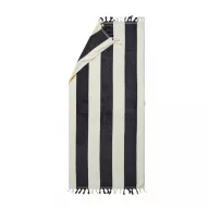   Prosop de plaja, 2401E16684, Vinga, 180x80x0.5 cm, Bumbac, Negru