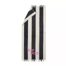 Prosop de plaja, 2401E16684, Vinga, 180x80x0.5 cm, Bumbac, Negru