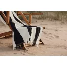 Prosop de plaja, 2401E16684, Vinga, 180x80x0.5 cm, Bumbac, Negru