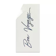   Prosop de plaja, 2401E16597, Vinga, 160x80x0.4 cm, Bumbac, Alb