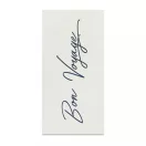 Prosop de plaja, 2401E16597, Vinga, 160x80x0.4 cm, Bumbac, Alb