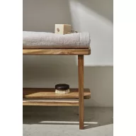   Prosop de baie, 2401E16509, Vinga, 140x70x0.5 cm, Bumbac, Alb