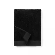   Prosop de baie, 2401E16504, Vinga, 140x70x0.5 cm, Bumbac, Negru