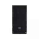 Prosop de baie, 2401E16504, Vinga, 140x70x0.5 cm, Bumbac, Negru