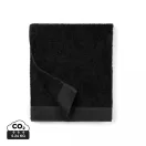 Prosop de baie, 2401E16510, Vinga, 150x90x0.5 cm, Bumbac, Negru