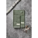 Prosop de baie, 2401E16506, Vinga, 140x70x0.5 cm, Bumbac, Verde