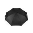 Umbrela de buzunar, Nordic Drift, 2610E18613, 61xØ100 cm, rPET, Fibra de sticla, Negru