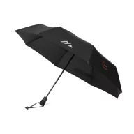   Umbrela de buzunar, Nordic Drift, 2610E18613, 61xØ100 cm, rPET, Fibra de sticla, Negru
