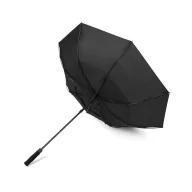   Umbrela de buzunar, Nordic Drift, 2610E18614, 94xØ123 cm, rPET, Fibra de sticla, Negru