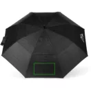 Umbrela de buzunar, Nordic Drift, 2610E18614, 94xØ123 cm, rPET, Fibra de sticla, Negru