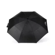   Umbrela de buzunar, Nordic Drift, 2610E18614, 94xØ123 cm, rPET, Fibra de sticla, Negru