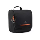 Geanta de cosmetice, Nordic Drift, 2610E19120, Compartimentata, Cu agatatoare, Cu maner, 21x8x22 cm, rPET, Negru
